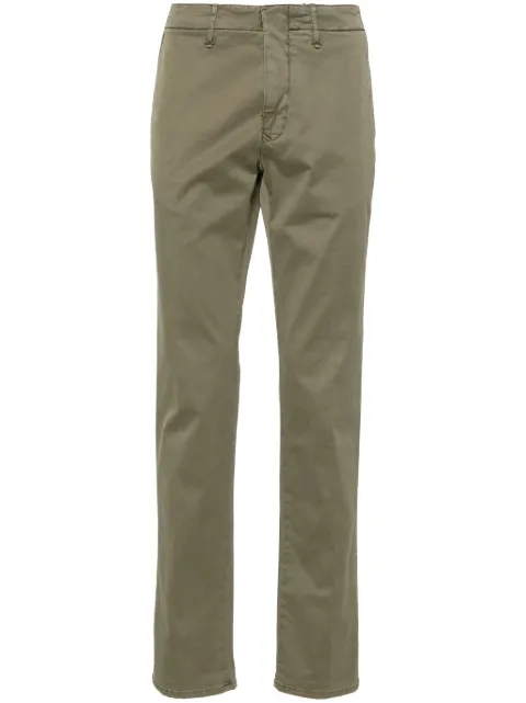 Incotex mid-rise stretch-cotton straight-leg trousers