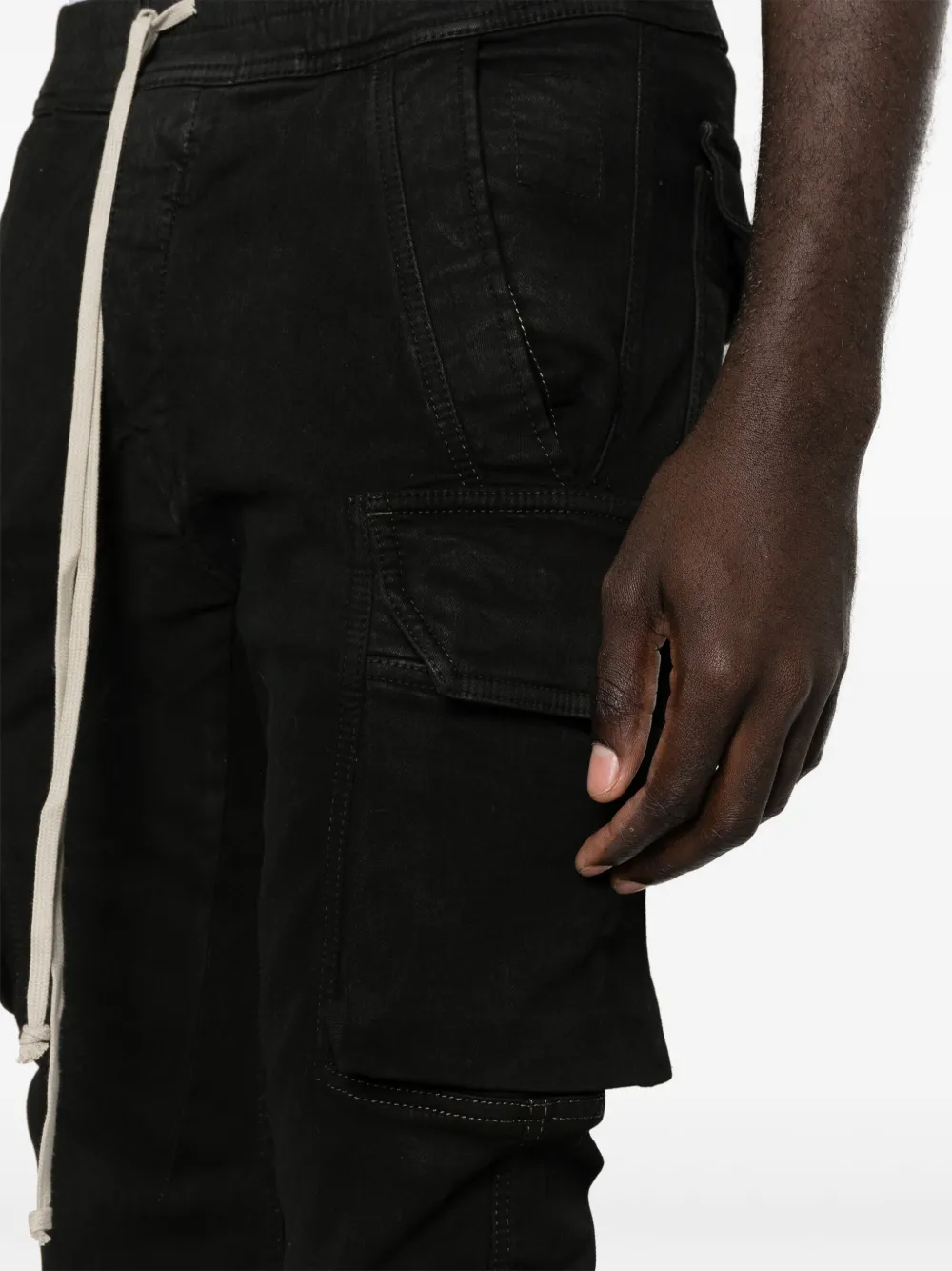 Rick Owens DRKSHDW Slim-fit jeans Zwart