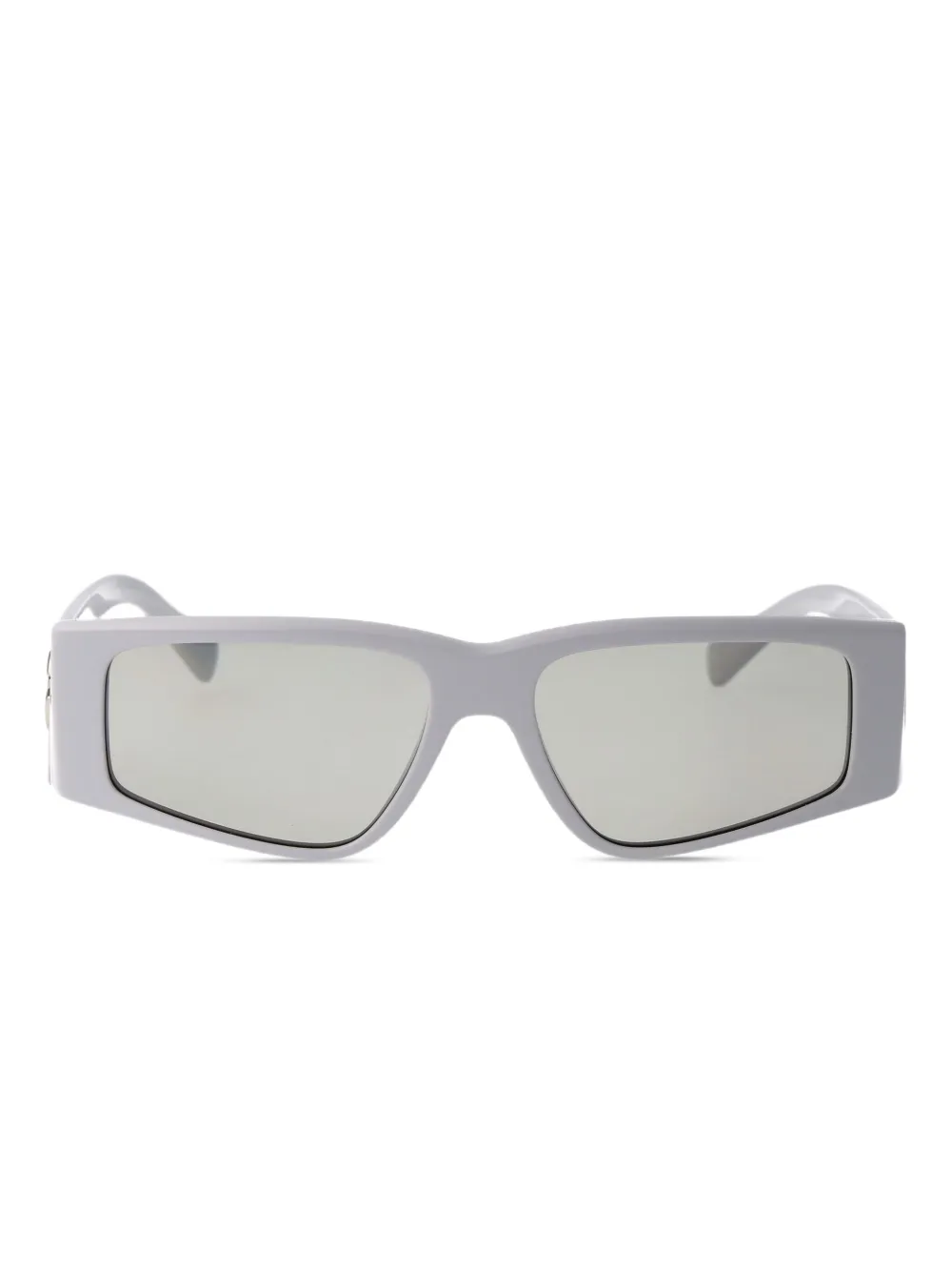 Dolce & Gabbana Eyewear Zonnebril met logoplakkaat Grijs
