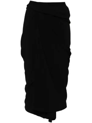 Rick Owens ドレープ＆アシンメトリースカート通販 - FARFETCH