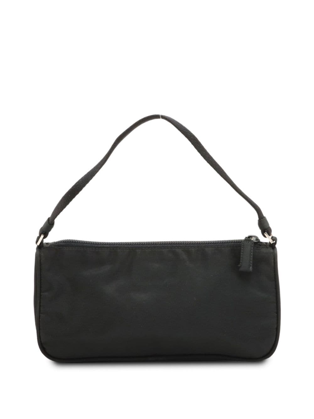 Pre-owned Prada Tessuto Shoulder Bag In Black