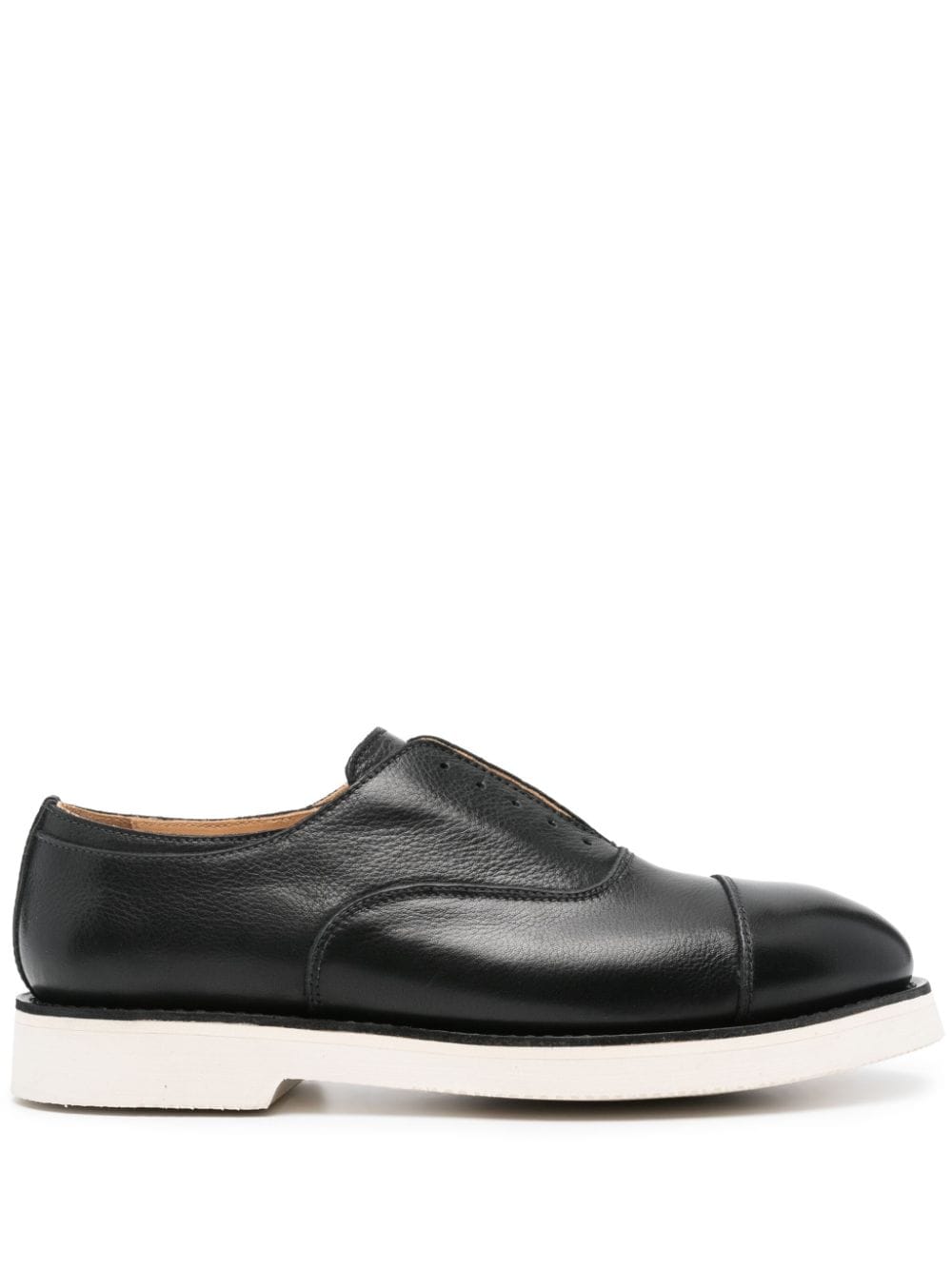 leather Derby shoes