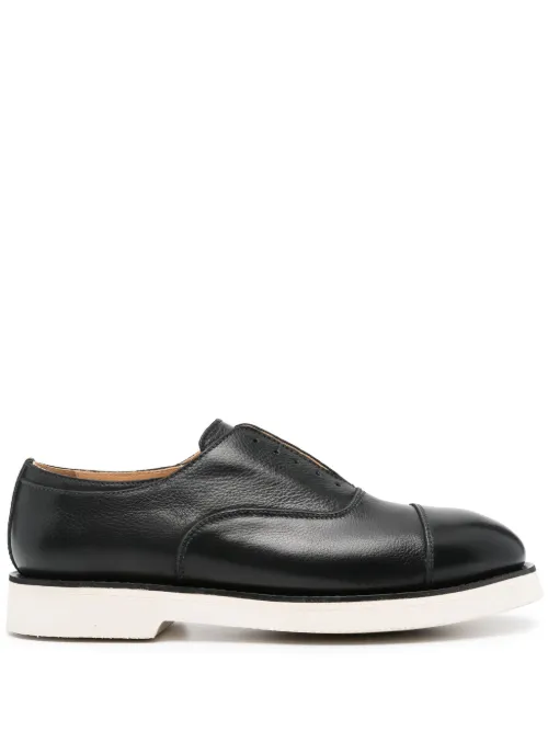 Premiata derbies en cuir - Noir - Premiata - Modalova