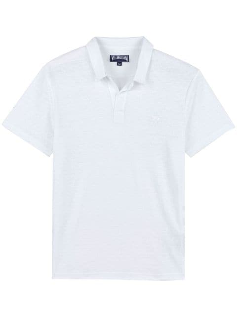 Vilebrequin Pyramid linen polo shirt