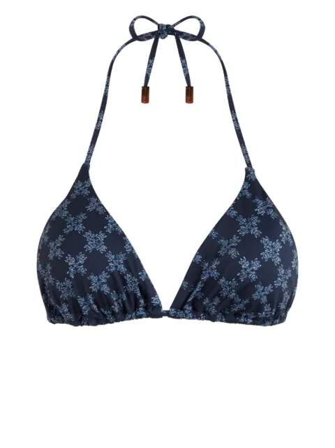 Vilebrequin Monogram triangle-cup bikini top 