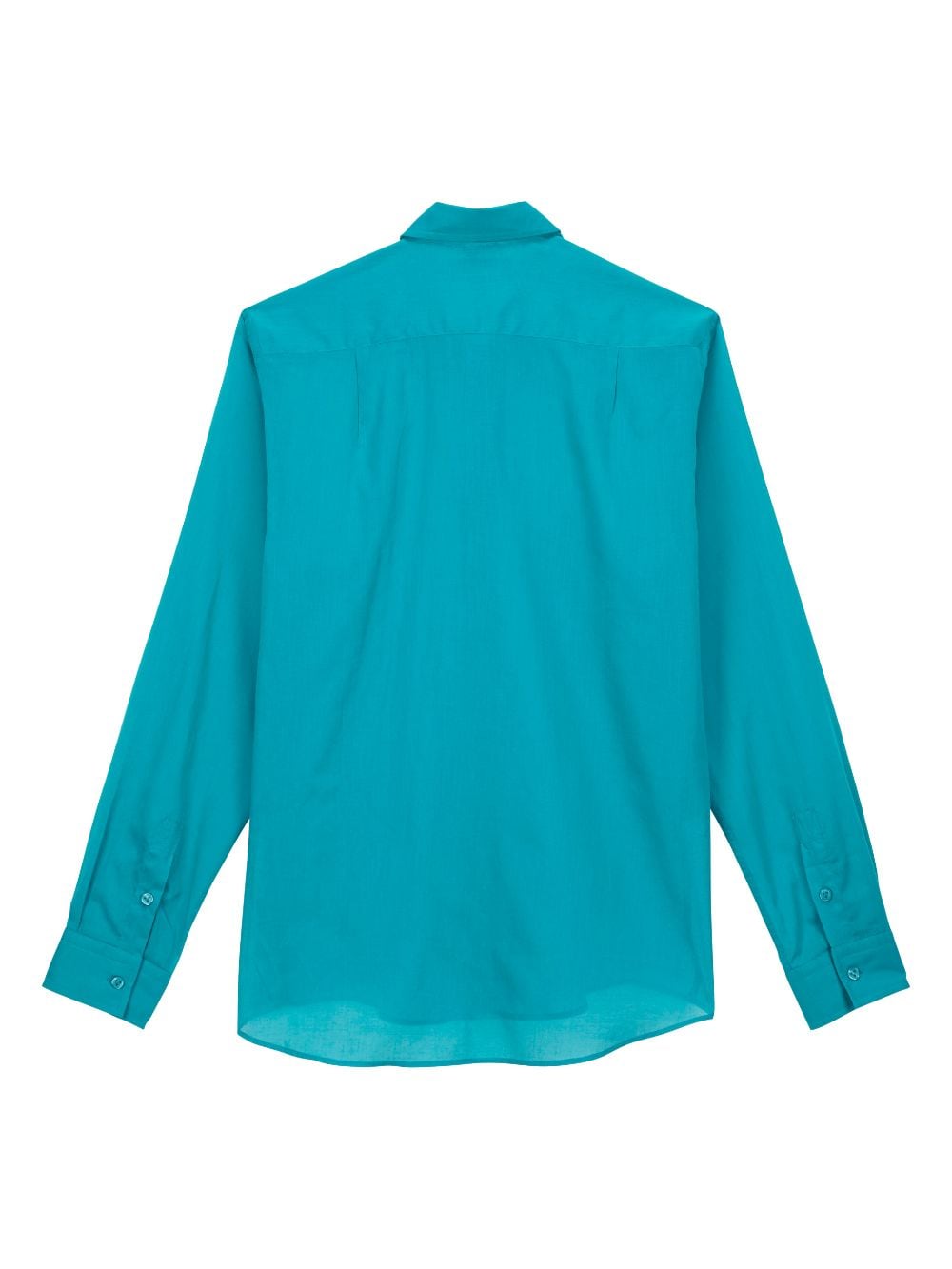 Vilebrequin Caracal organic-cotton shirt - Blauw