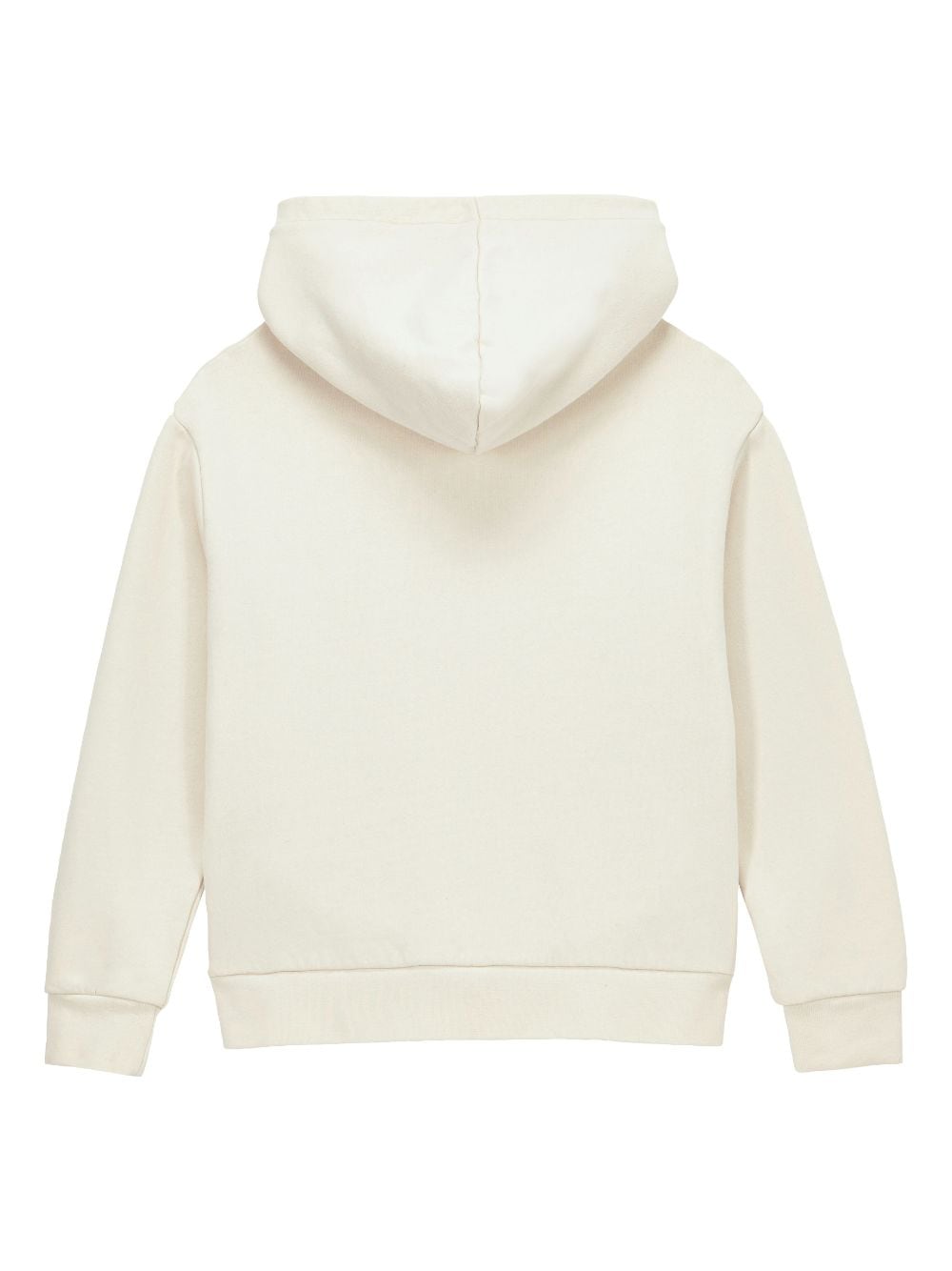 Shop Vilebrequin Logo-appliqué Organic Cotton Hoodie In White