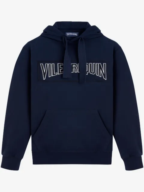 Vilebrequin logo-appliquéd cotton hoodie