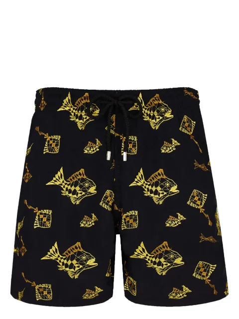 Vilebrequin Mistral Vatel embroidered swim shorts