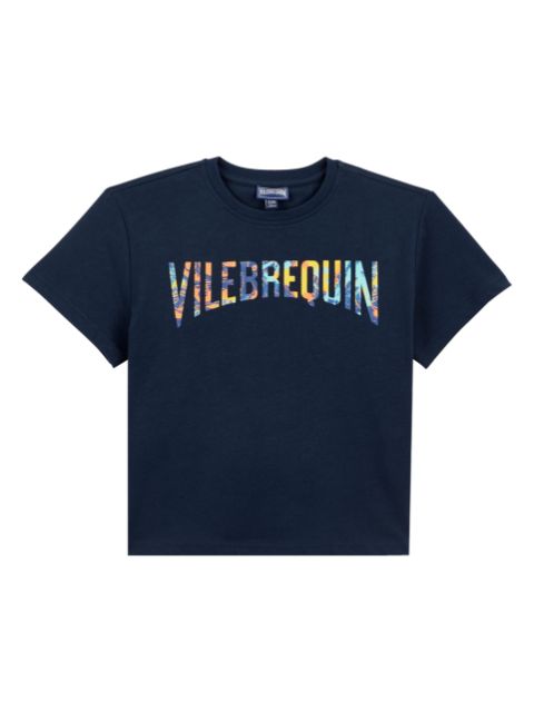 Vilebrequin logo-print organic cotton T-shirt