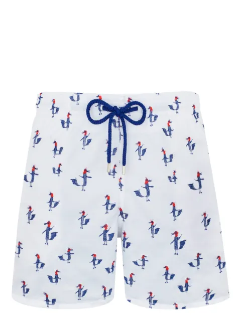 Vilebrequin short de bain Mistral à motif Cocorico