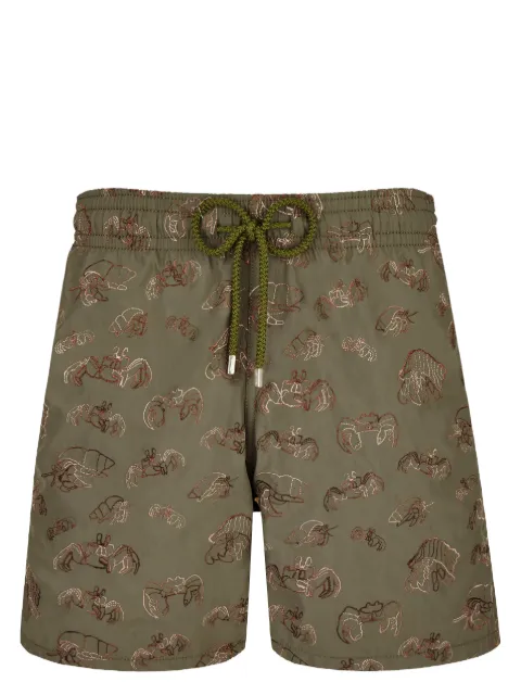Vilebrequin Hermit Crabs-embroidered swim shorts