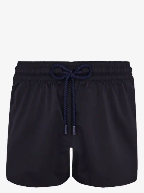 Vilebrequin logo-patch drawstring swim shorts