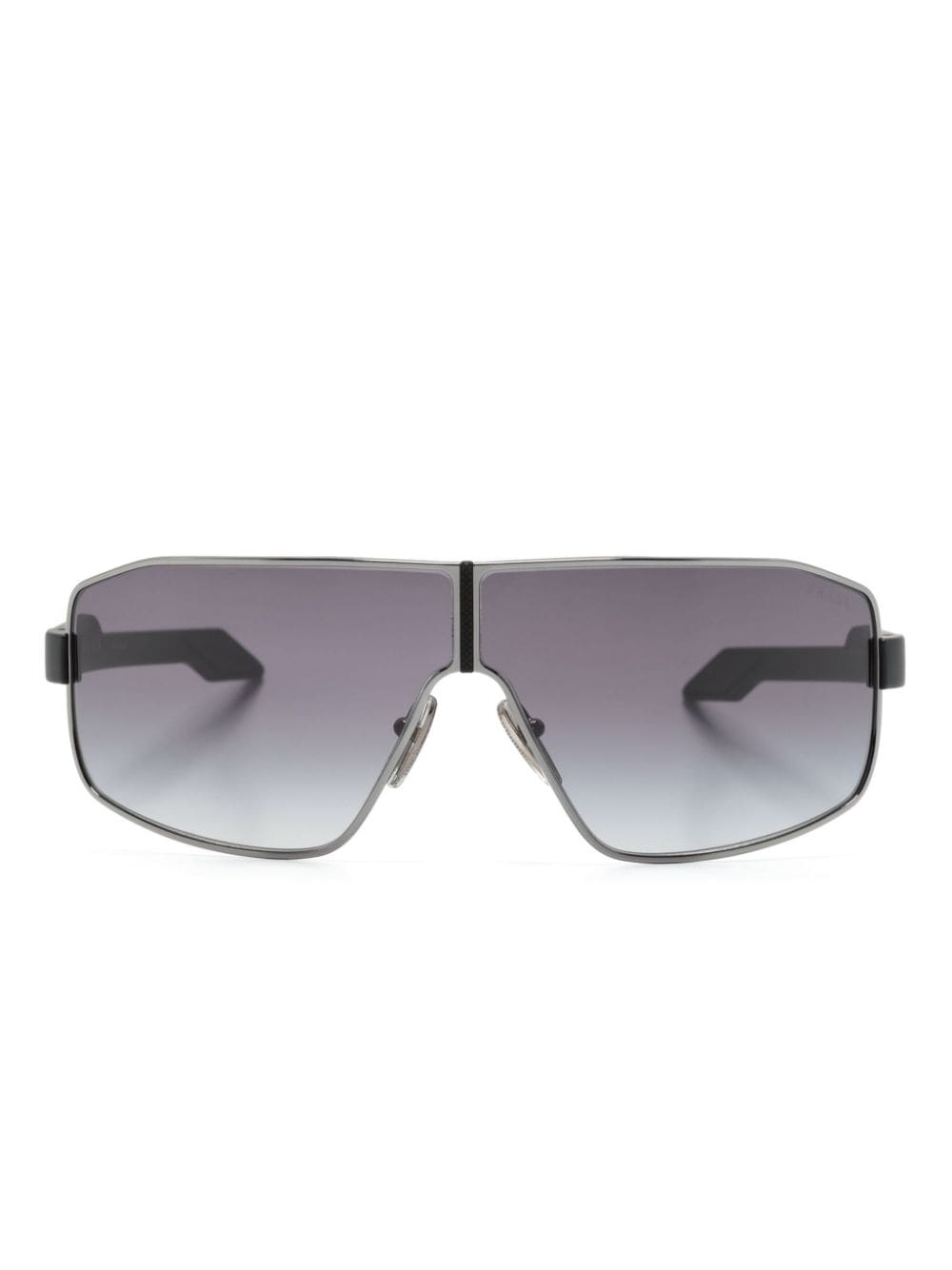 shield-frame sunglasses