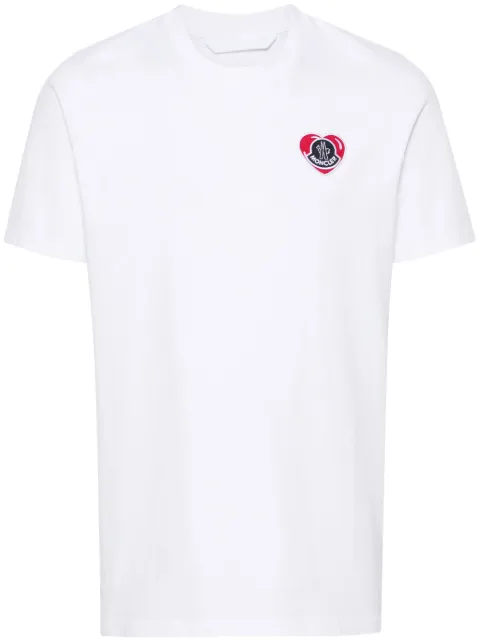 Moncler logo-patch cotton T-shirt