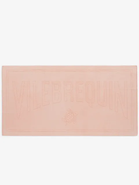Vilebrequin toalla de playa con logo en jacquard