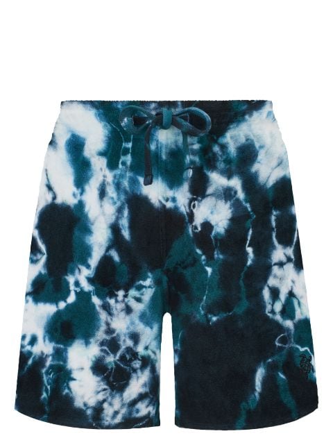 Vilebrequin shorts con estampado tie-dye