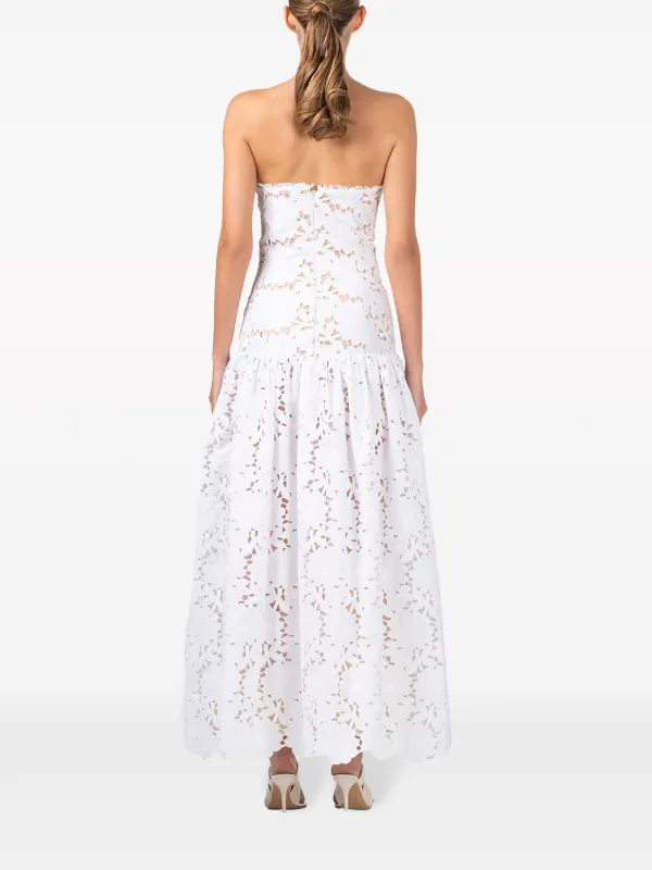 white christmas dresses Del Monte Midi Cotton Dress Coconut (XXL)
