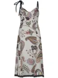 Silvia Tcherassi Dalil organic linen dress - White