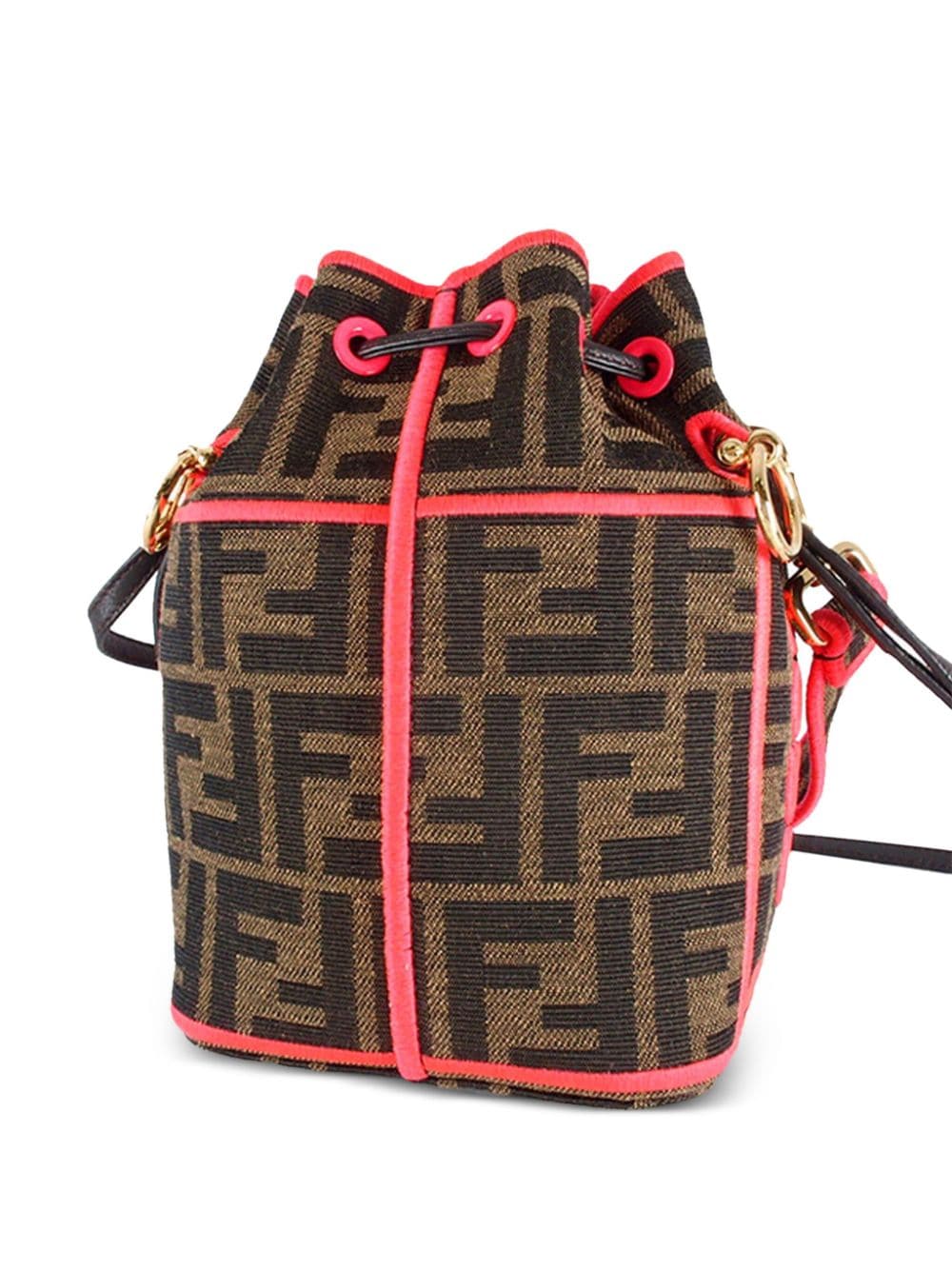 Fendi Pre-Owned 2010-2023 Roma Amor Mon Tresor bucket bag - Bruin