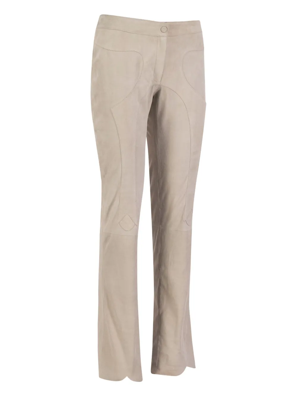 DANCASSAB Pamela flared broek Beige