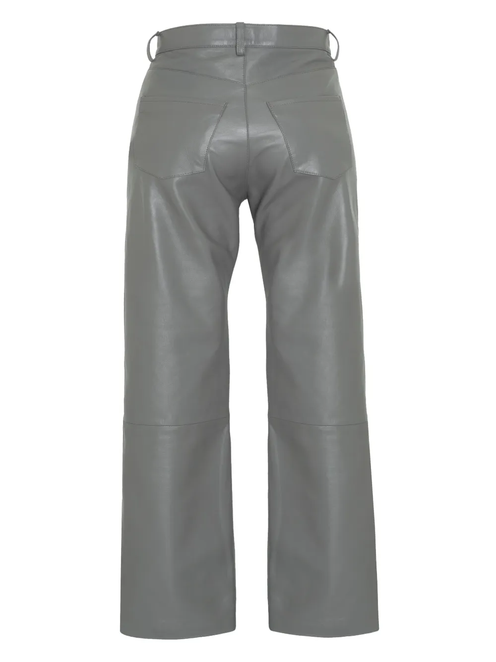 DANCASSAB Ruth leren broek Grijs