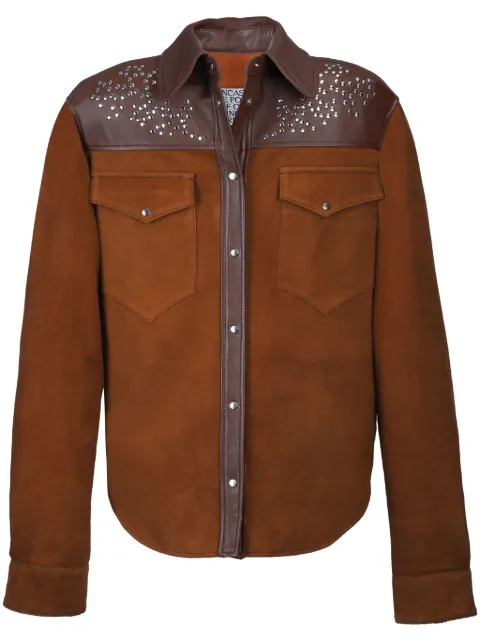 DANCASSAB sobrecamisa con apliques