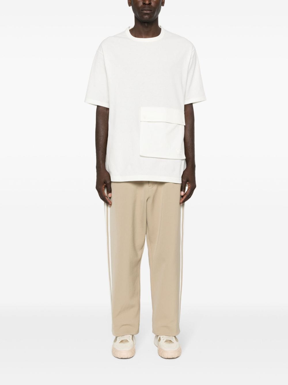 Y-3 jersey T-shirt - Wit