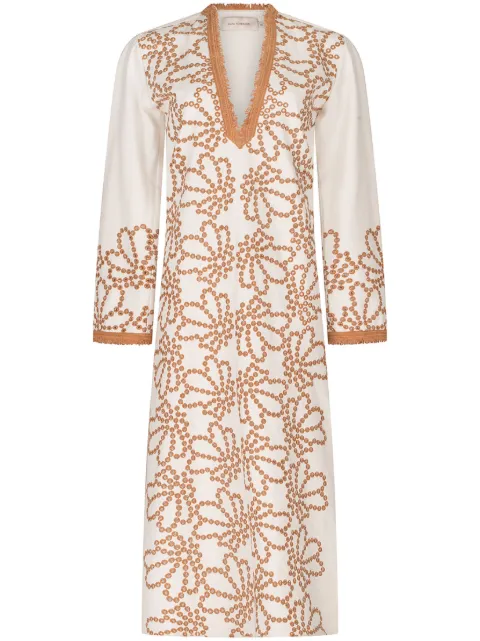 Silvia Tcherassi Bernice organic cotton midi dress