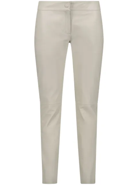 DANCASSAB pantalones tapered con bolsillos
