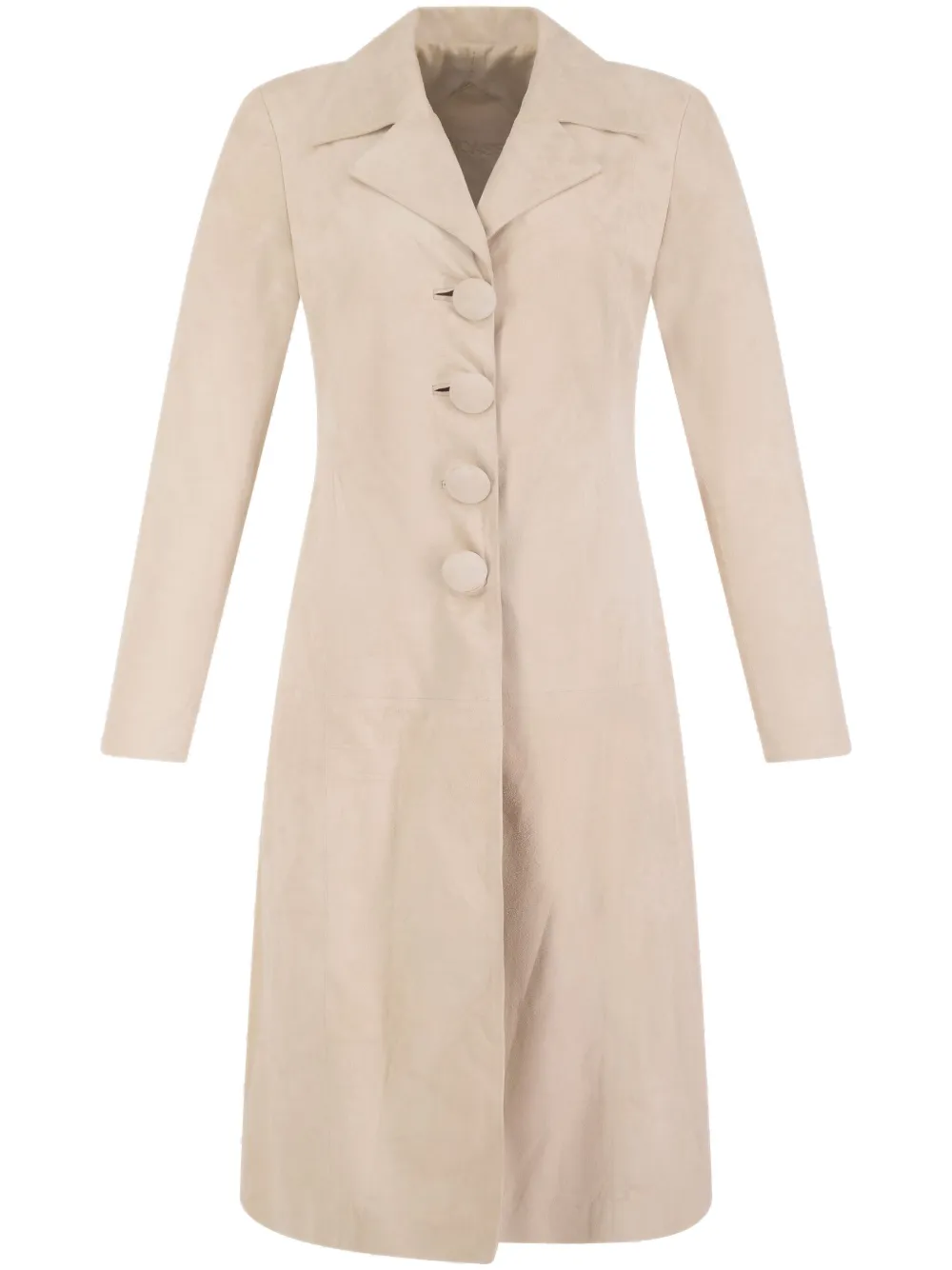 DANCASSAB Grisi single-breasted coat