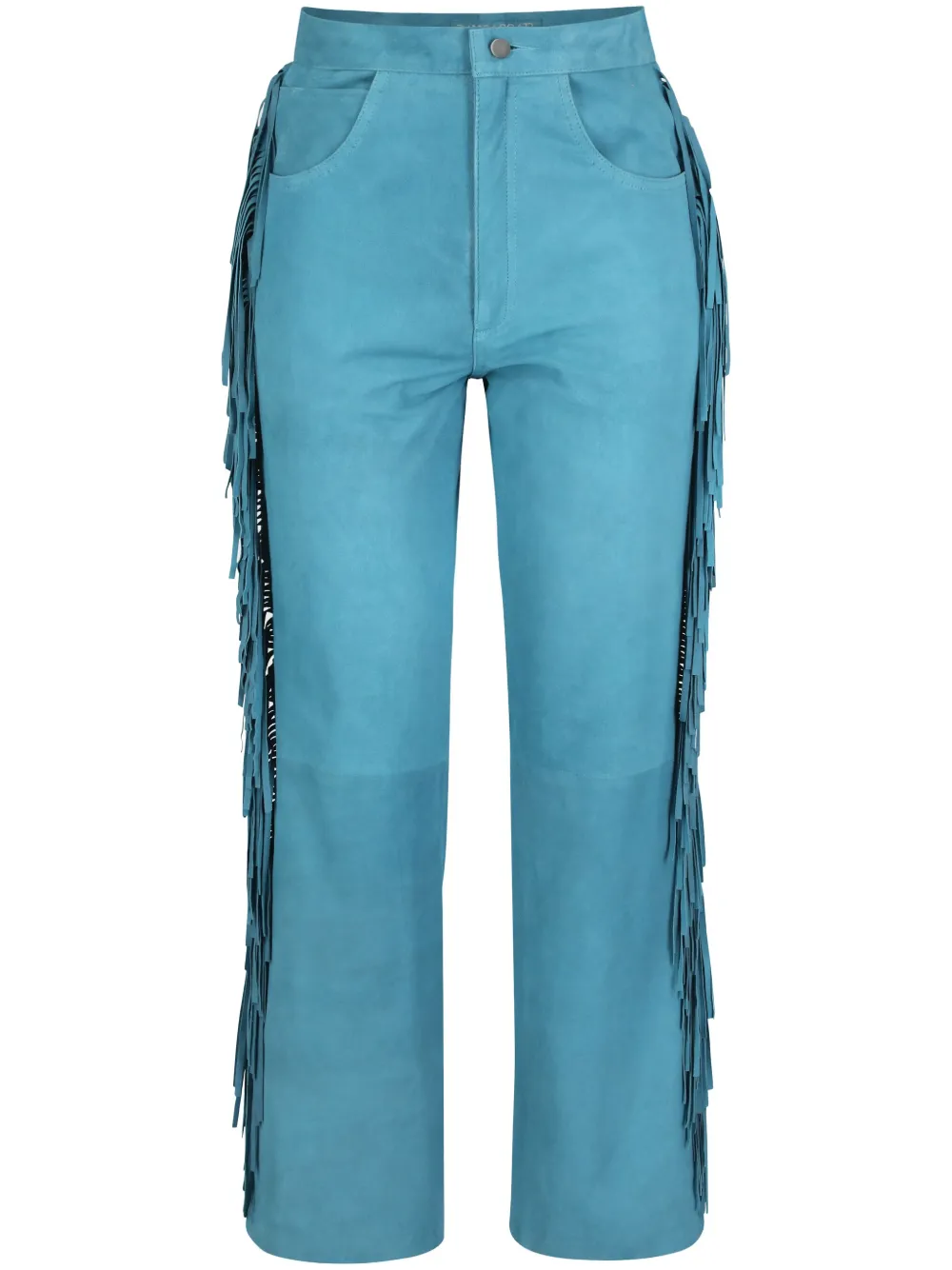 DANCASSAB Amador fringed suede trousers