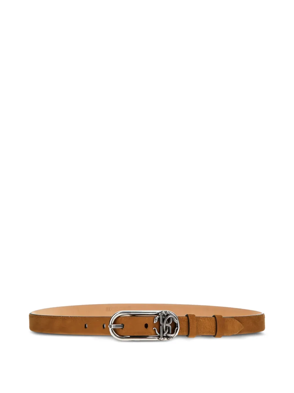 Roberto Cavalli logo-plaque belt | Brown | Image 1