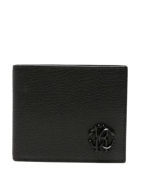 Roberto Cavalli RC-plaque bi-fold wallet