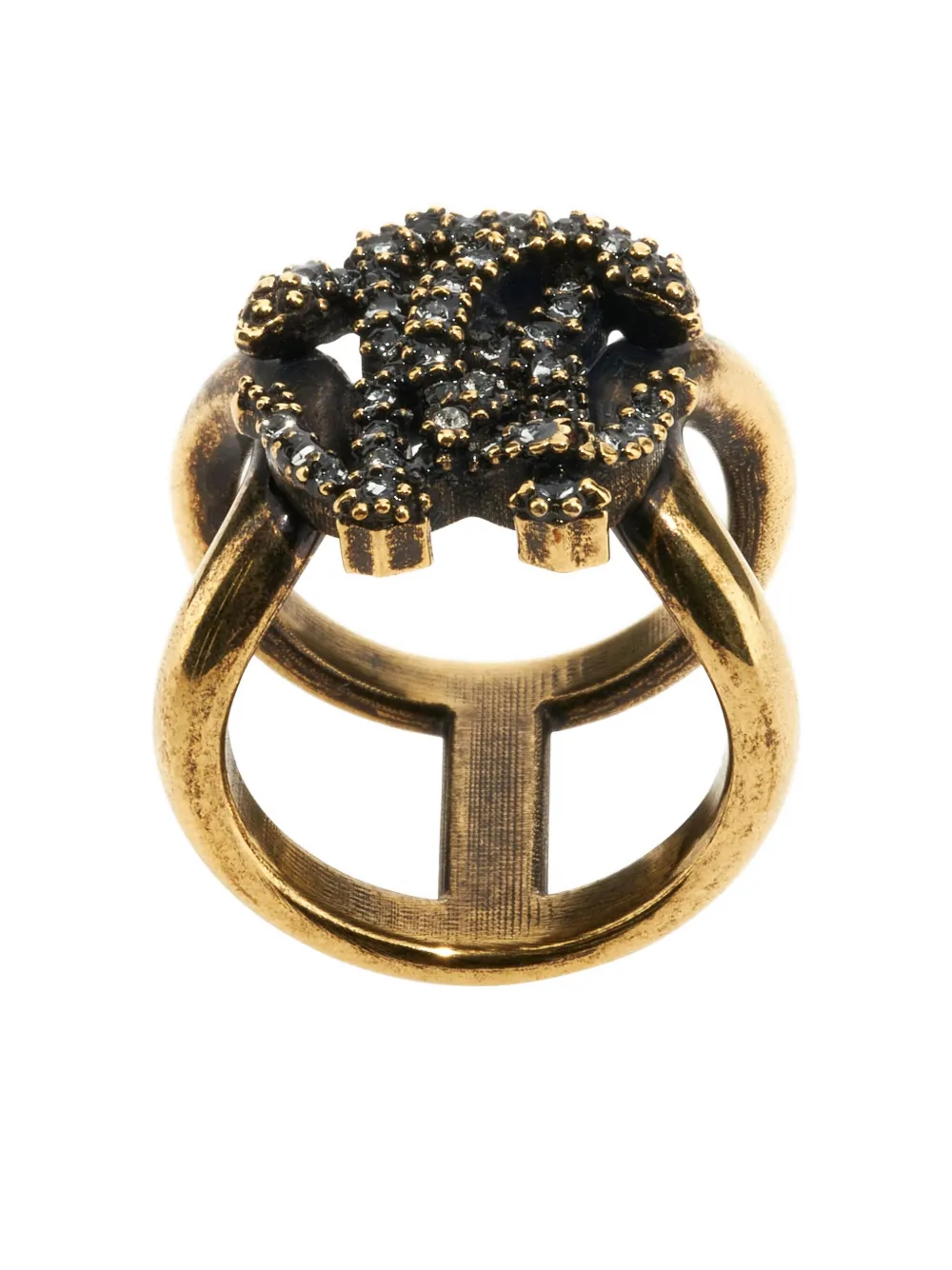 Roberto Cavalli logo-embellished ring | Image 2