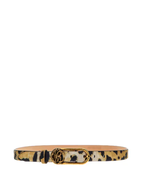 Roberto Cavalli animal-pattern belt