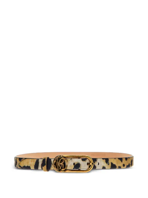 Roberto Cavalli animal-pattern belt