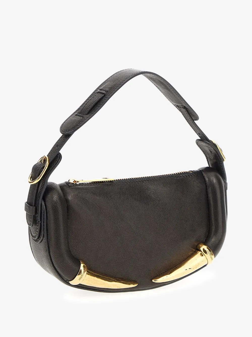ROBERTO CAVALLI LEATHER SHOULDER BAG 