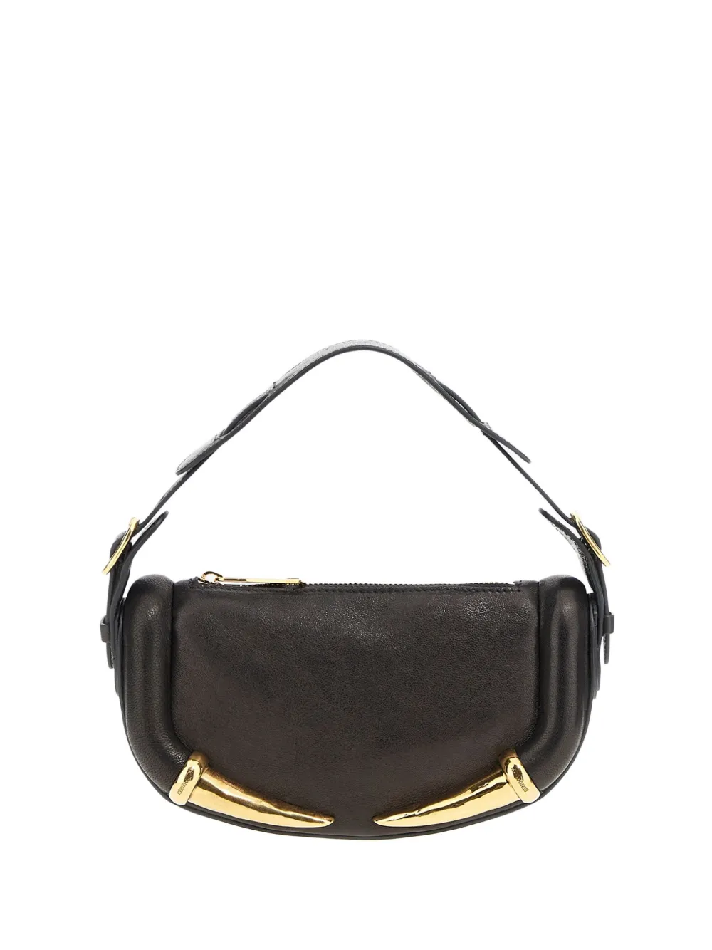 ROBERTO CAVALLI LEATHER SHOULDER BAG 
