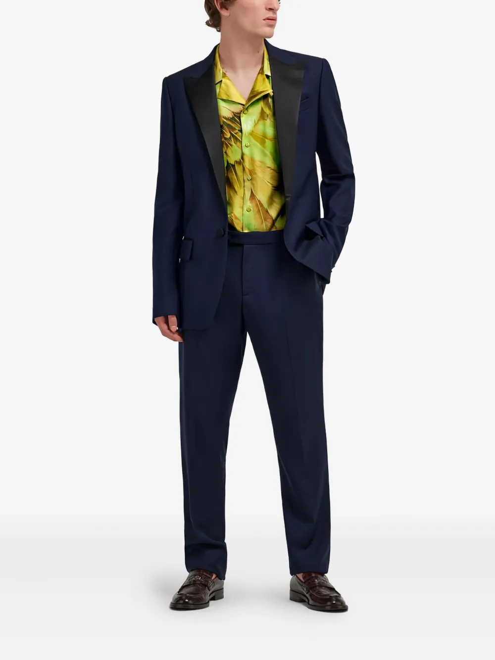 Roberto Cavalli side-stripe trousers - Blauw