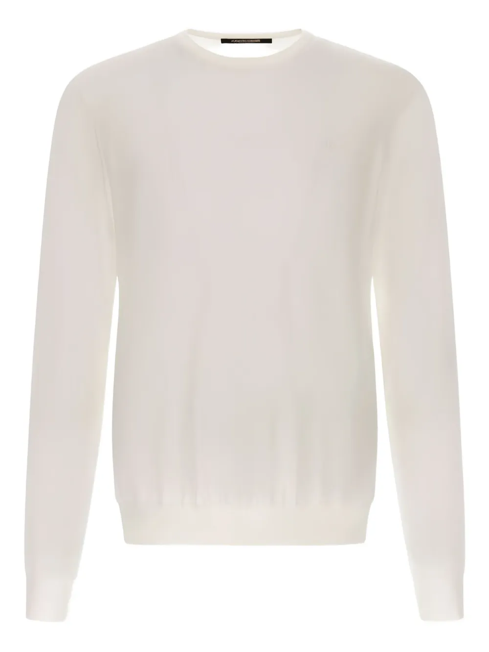 Roberto Cavalli embroidered wool sweater | White | Image 1