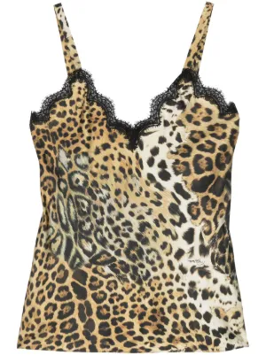 Dolce & Gabbana ドルチェ＆ガッバーナ レオパード タンクトップ
