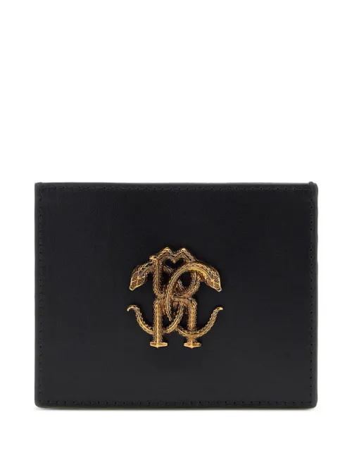 Porte-cartes en cuir - Roberto Cavalli - Modalova