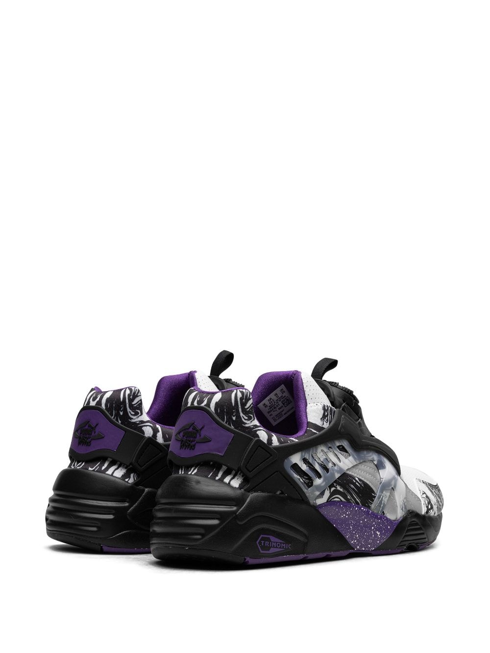 Shop Puma X Atmos Disc Blaze "suminagashi" Sneakers In White