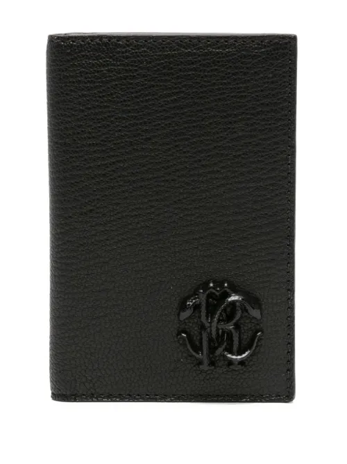 Porte-cartes pliant à plaque RC - Roberto Cavalli - Modalova