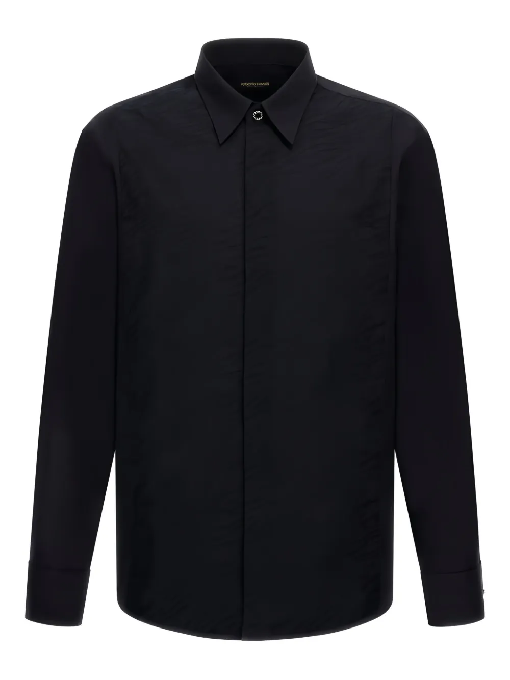 Roberto Cavalli zebra-print buttoned shirt | Black | Image 1