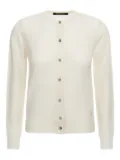 Roberto Cavalli wool button-front cardigan - Neutrals