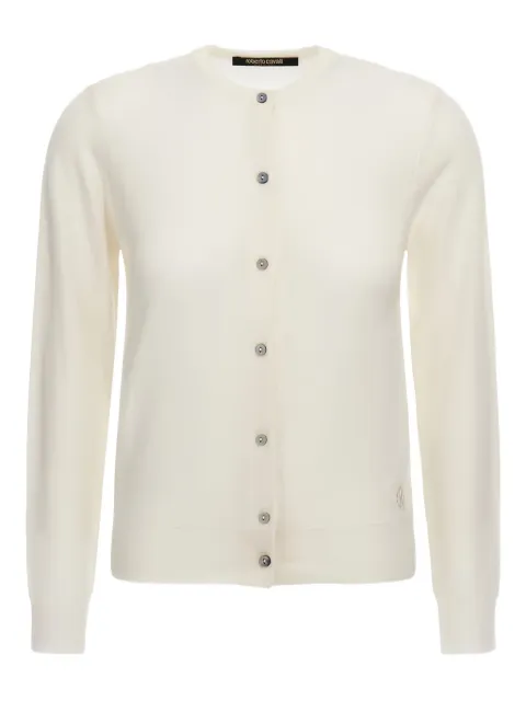 Roberto Cavalli wool button-front cardigan