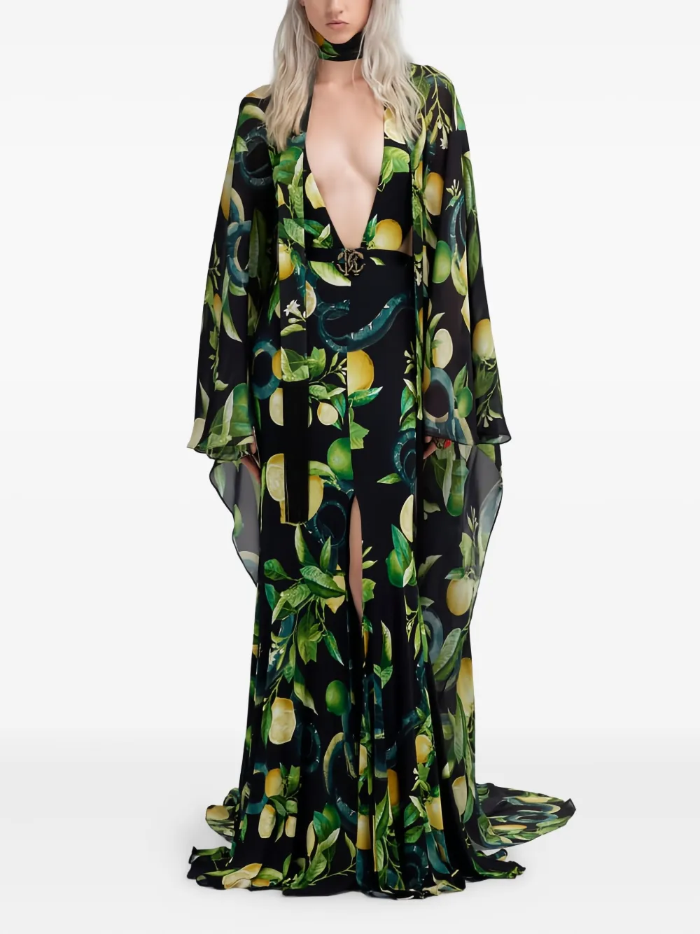 Roberto Cavalli lemon-print dress | Evening Dresses | Image 2