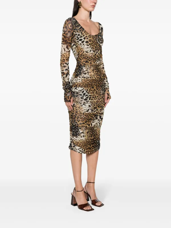 knee length dresses for ladies Seroya Gianina Mesh Midi Dress